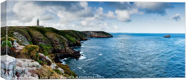 Cape Frehel Canvas Print by DiFigiano Photography