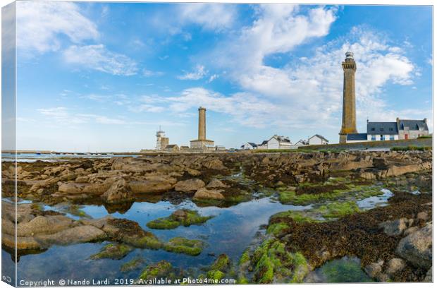 Eckmuhl Lighthouse 2 Canvas Print by DiFigiano Photography