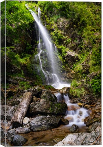 Fahler Waterfalls Canvas Print by DiFigiano Photography