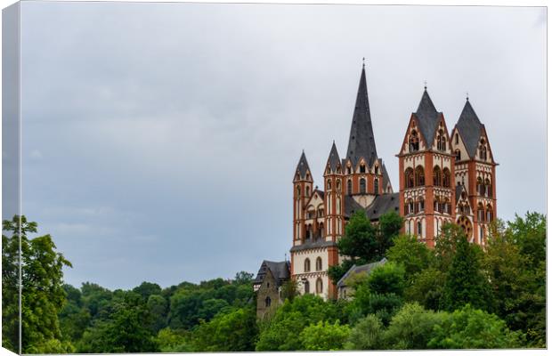 Limburg Cathedral Canvas Print by DiFigiano Photography