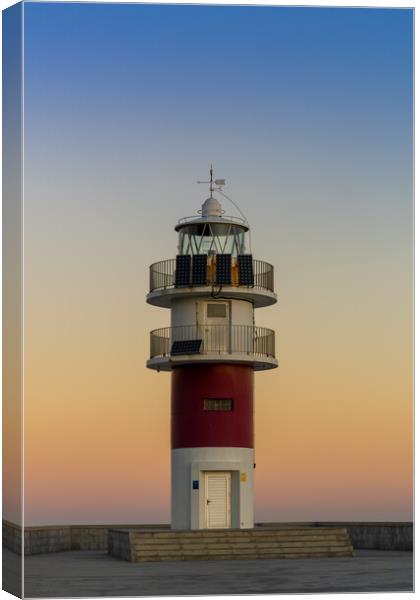 Sunrise at the Cabo Ortegal Lighthouse Canvas Print by DiFigiano Photography