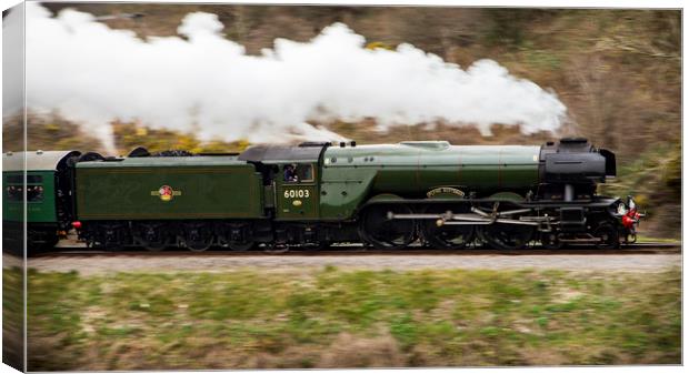 The Flying Scotsman Canvas Print by Phil Spalding