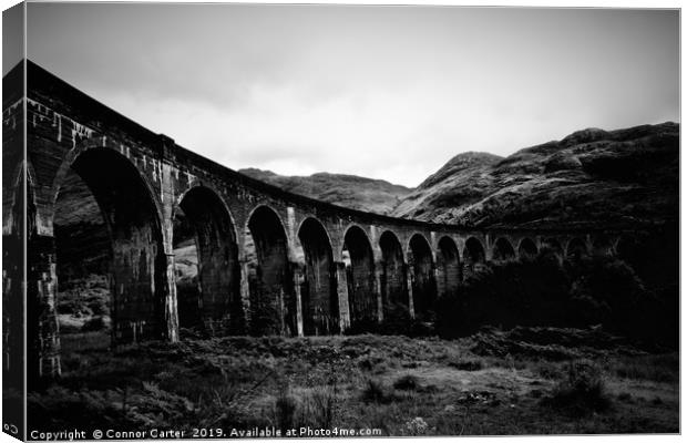Glenfinnan Viaduct Canvas Print by Connor Carter