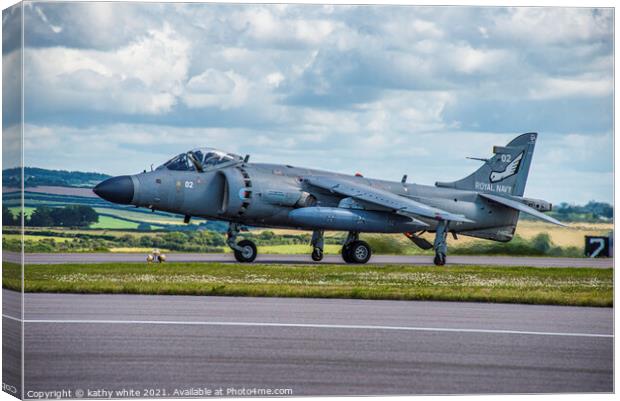 The Harrier, informally referred to as the Harrier Canvas Print by kathy white