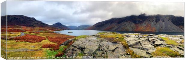Wastwater Lake in Autumn Canvas Print by Lrd Robert Barnes