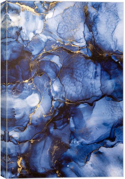 Blue River Canvas Print by Steffen Gierok-Latniak