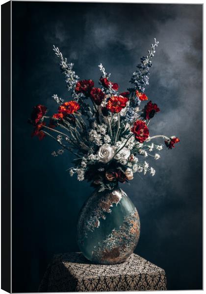 Poppies Stillife Canvas Print by Steffen Gierok-Latniak