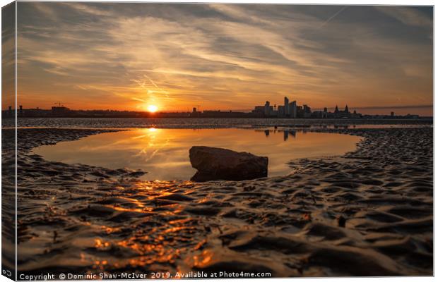 Whilst the city sleeps Canvas Print by Dominic Shaw-McIver