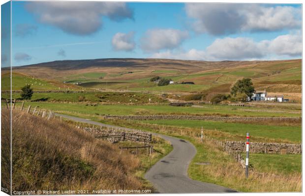 Towards Low End Harwood, Teesdale Canvas Print by Richard Laidler