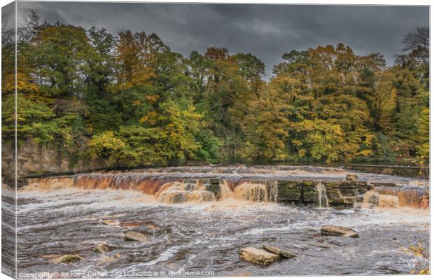 Fall at the Falls (1) Canvas Print by Richard Laidler