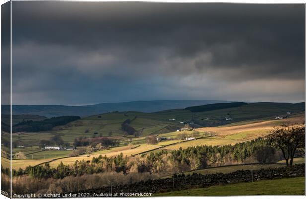 Close Encounters of the Ash Hill Kind Canvas Print by Richard Laidler