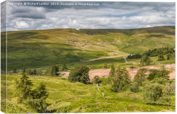 Coldberry Lead Mine (4) Canvas Print by Richard Laidler