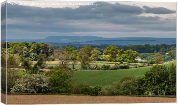 Bright Interval over Thorpe, Teesdale Canvas Print by Richard Laidler