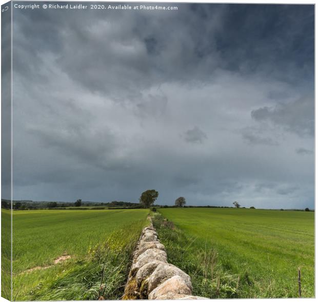 Wall to the Squall Panorama Canvas Print by Richard Laidler