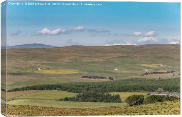Upper Teesdale in Summer (4) Canvas Print by Richard Laidler