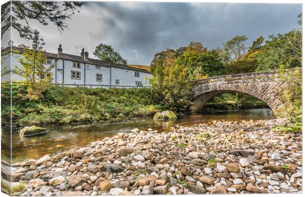 Hubberholme, Wharfedale, Yorkshire Dales Canvas Print by Richard Laidler
