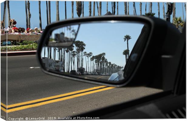 Roadtrip through California Canvas Print by Lensw0rld 
