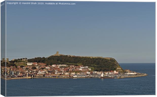 Scarborough, North Yorkshire Canvas Print by Harshil Shah
