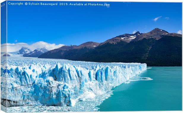 Perito Moreno and Lake Argentino Canvas Print by Sylvain Beauregard