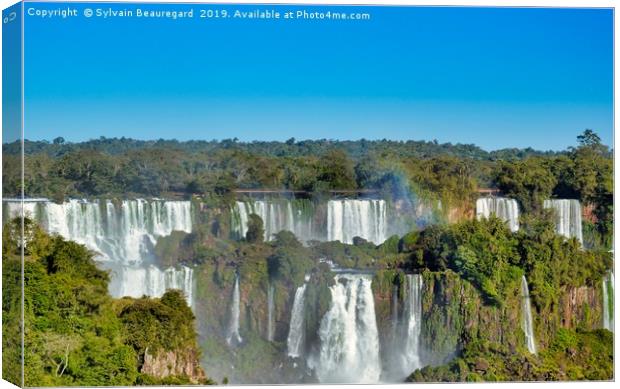 Iguazu Falls Canvas Print by Sylvain Beauregard