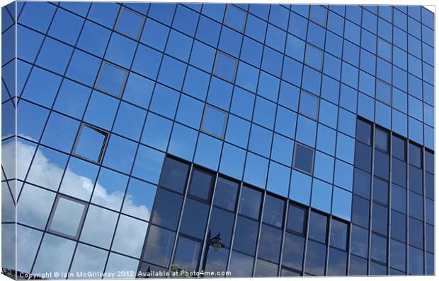 Office Building Canvas Print by Iain McGillivray