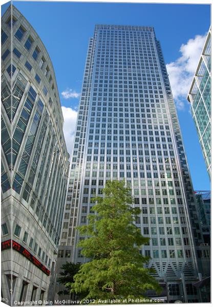 One Canada Square Canvas Print by Iain McGillivray