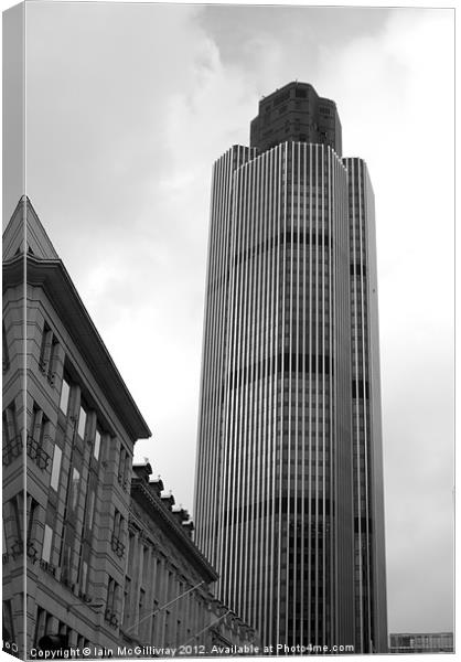 Tower 42 Canvas Print by Iain McGillivray