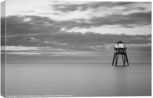 Dovercourt Lighthouse in Harwich, Essex Canvas Print by Dave Denby