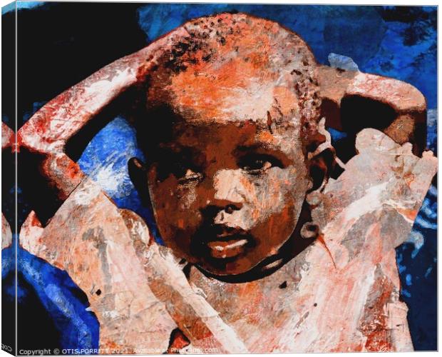 CHILDREN OF WAR SUDAN 3 Canvas Print by OTIS PORRITT