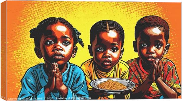 CHILDREN OF THE AFTER 3 Canvas Print by OTIS PORRITT