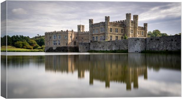 Leeds Castle Canvas Print by Lubos Fecenko