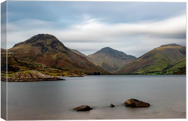 wastewater Lake District Canvas Print by Robbie Spencer