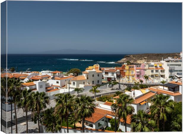 La Caleta in Tenerife Canvas Print by Tony Twyman