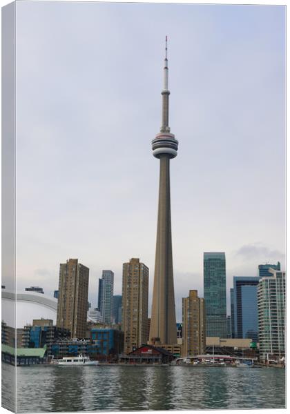 Toronto city skyline, Canada Canvas Print by Joyce Nelson