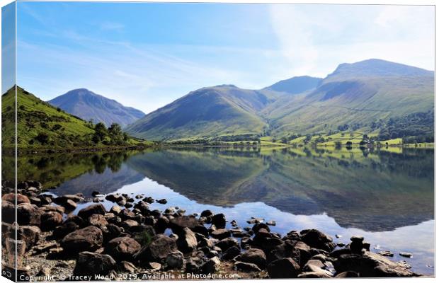 Wastwater Canvas Print by Tracey Wood