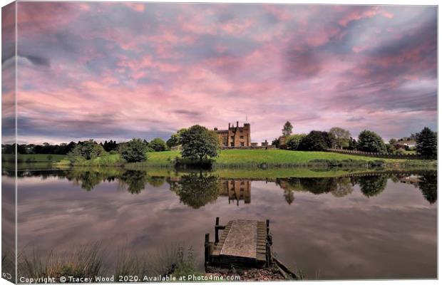 Ripley Castle Canvas Print by Tracey Wood