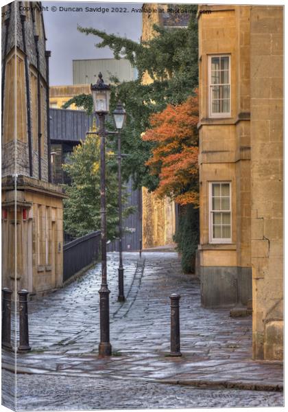The view from Hot Bath Street  Canvas Print by Duncan Savidge