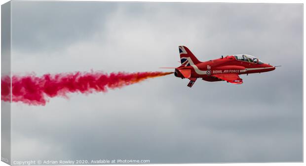 The Red Arrow Canvas Print by Adrian Rowley
