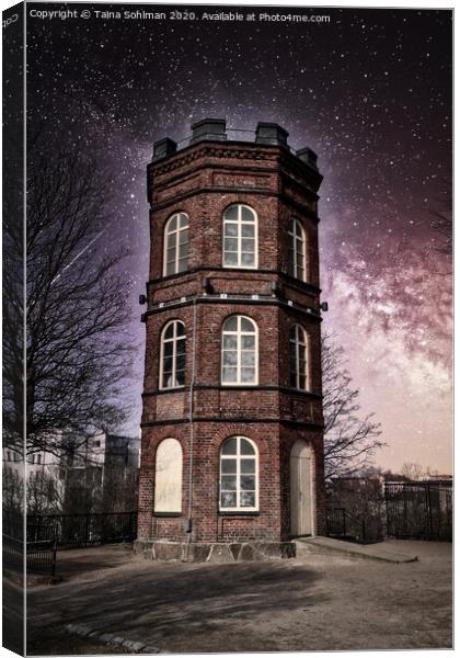 The Sinebrychoff Park Tower Canvas Print by Taina Sohlman