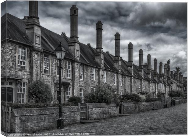 Vicars' Close in Wells, England Canvas Print by Mehul Patel