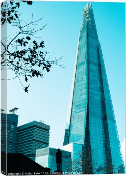 The Shard tower in London, England, UK Canvas Print by Mehul Patel
