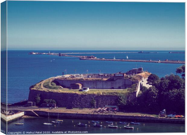 Nothe Fort, Weymouth Canvas Print by Mehul Patel