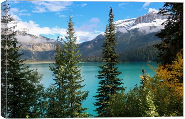 Emerald Lake Canvas Print by Brenda Belcher