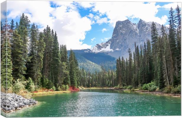 Emerald Lake Canvas Print by Brenda Belcher