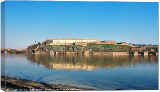 Petrovaradin fortress in Novi Sad - Serbia  Canvas Print by M. J. Photography