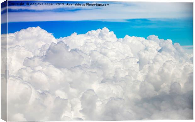 Clouds Canvas Print by Ashley Cooper