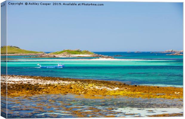 Scilly Isles Canvas Print by Ashley Cooper