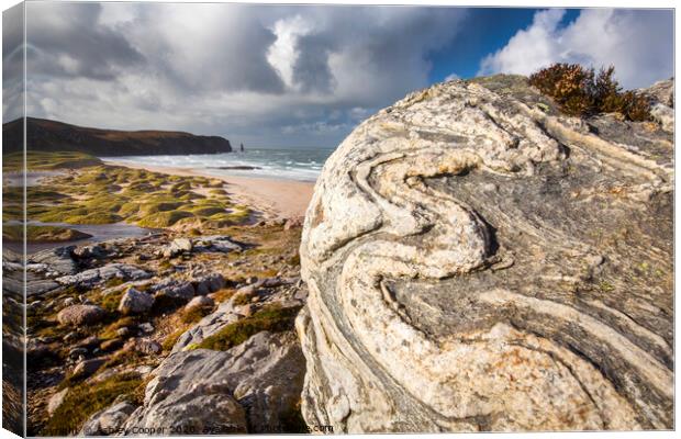 Gneiss. Canvas Print by Ashley Cooper