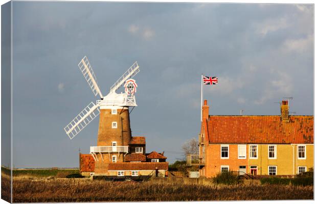 Cley mill. Canvas Print by Ashley Cooper