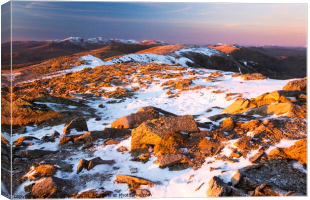 Coniston Old Man  Canvas Print by Ashley Cooper